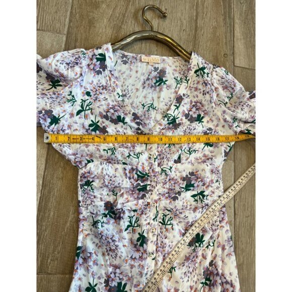 NWOT by TIMO summer floral dress button front size XS - Picture 12 of 13
